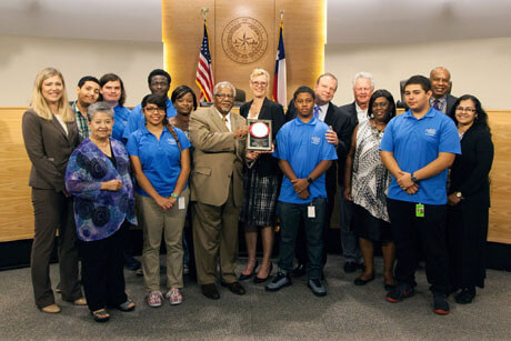 Commissioners Court IT Introduces Interns